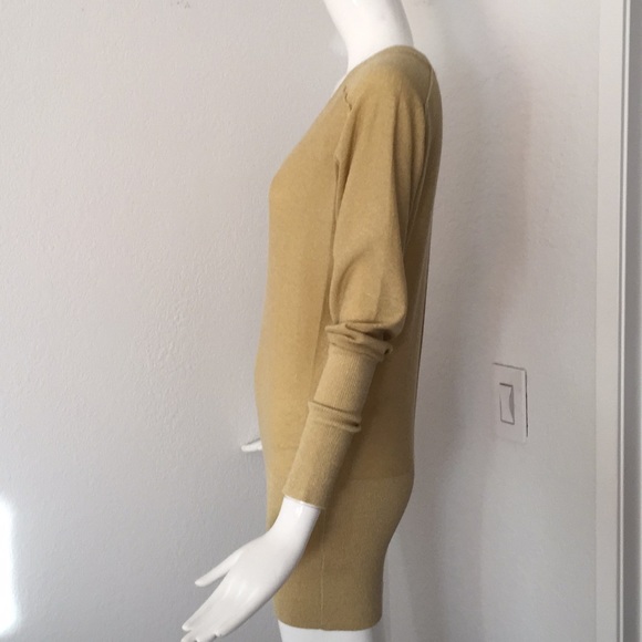 twelfth street by cynthia vincent metallic cashmere sweater - Picture 2 of 5